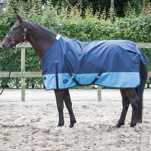 Harrys Horse regen deken Wodan 0gr fleece gevoerd -25% 165-185-215 -