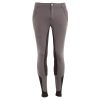 Heren rijbroek BR Harry Solder Grey microfiber zitvlak - Afbeelding 2