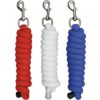 Halstertouw Mounty in rood- wit of blauw